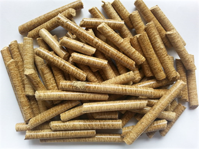 Rice husk pellets3