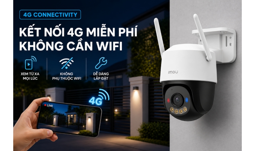 Camera Imou Cruiser SC 4G IPC-K7F-5M1T-X 5MP