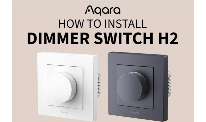 Công tắc Dimmer Aqara H2 | Gray KD-R01D