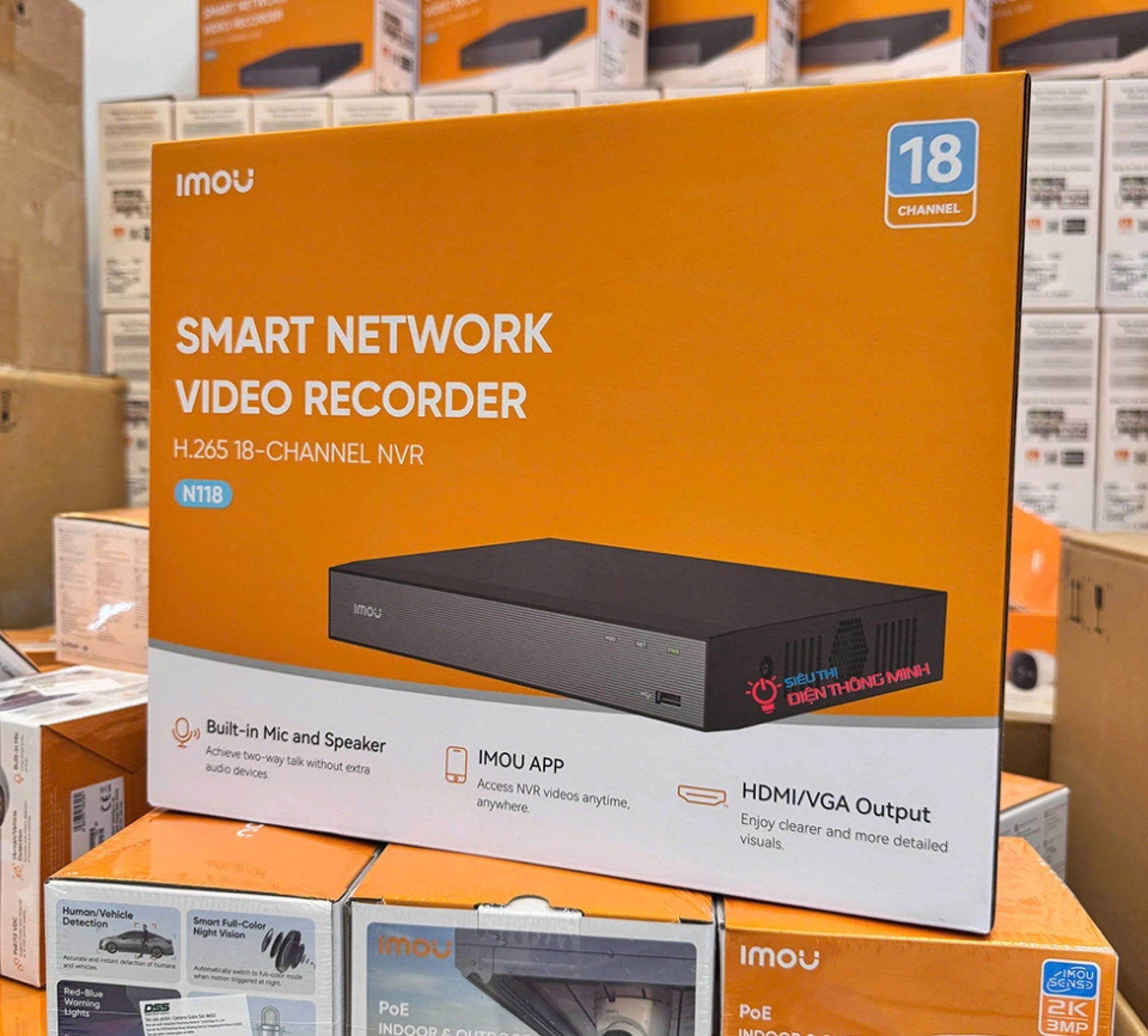 Đầu ghi Imou 10 kênh NVR-N110-8A0E