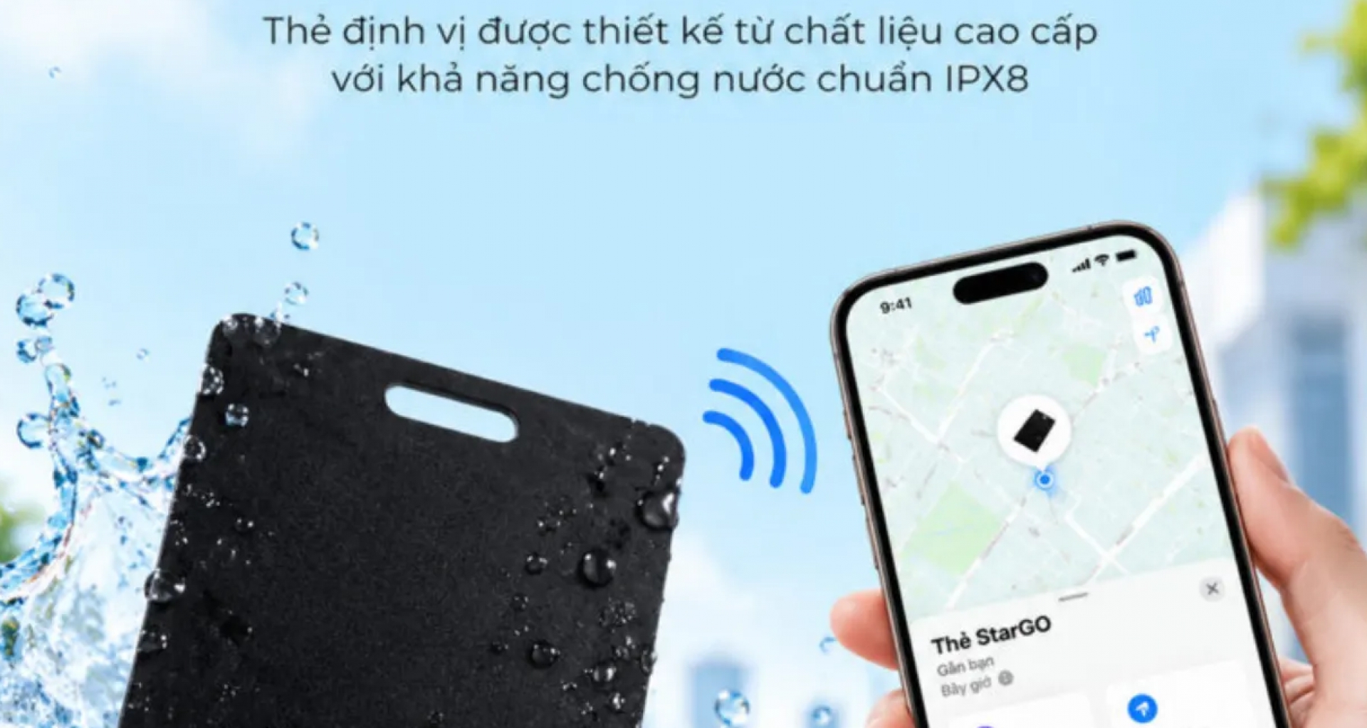 Thẻ định vị thông minh Dual StarGo BL006D