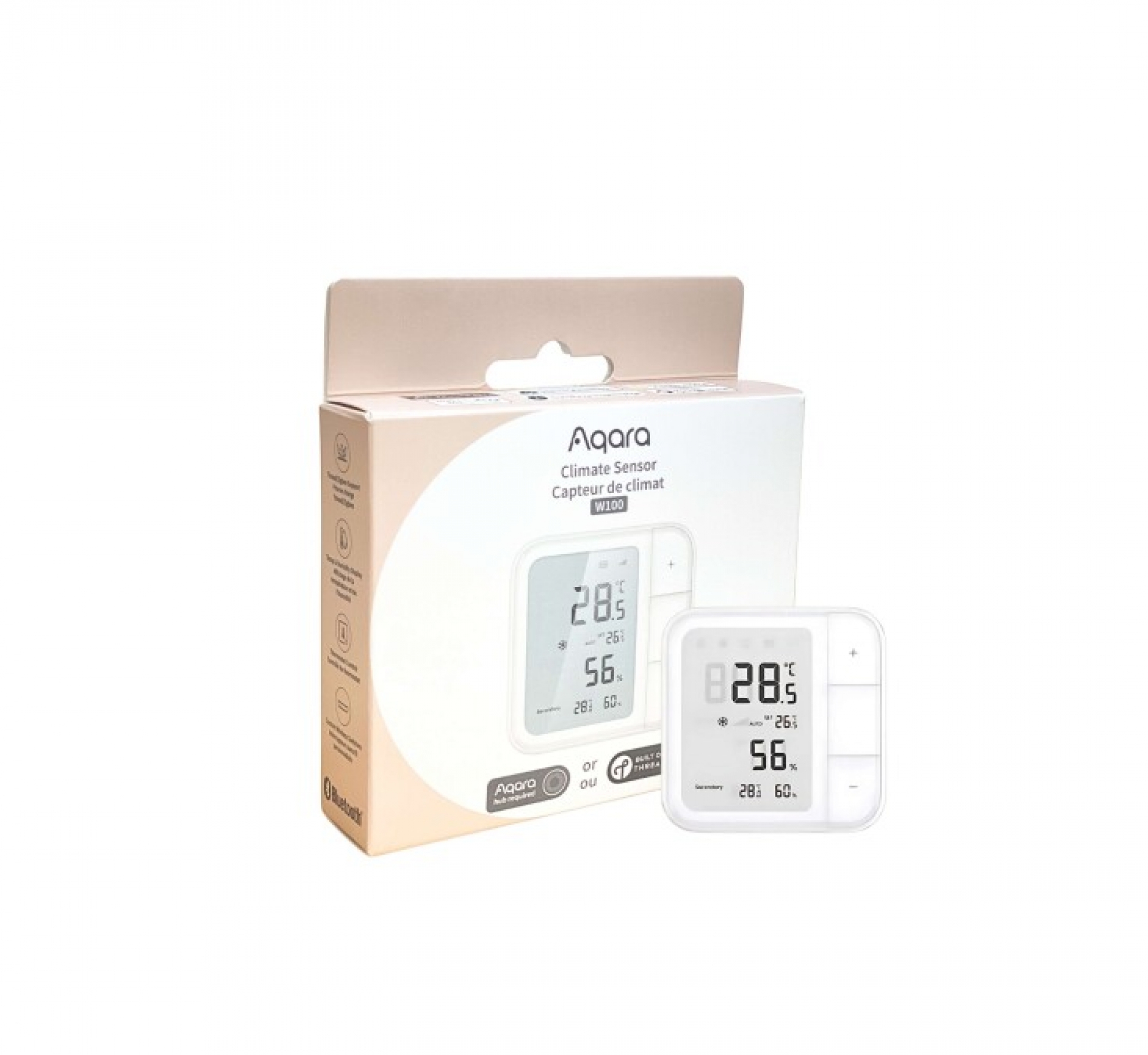 Cảm biến nhiệt độ, độ ẩm Aqara W100 TH-S04D
